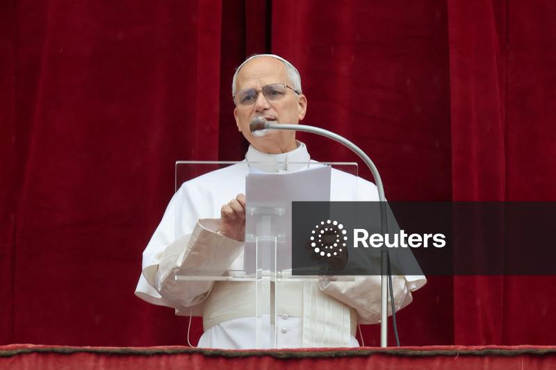 Papa Leão 14 diz que civis na Ucrânia estão sofrendo e pede fim da guerra