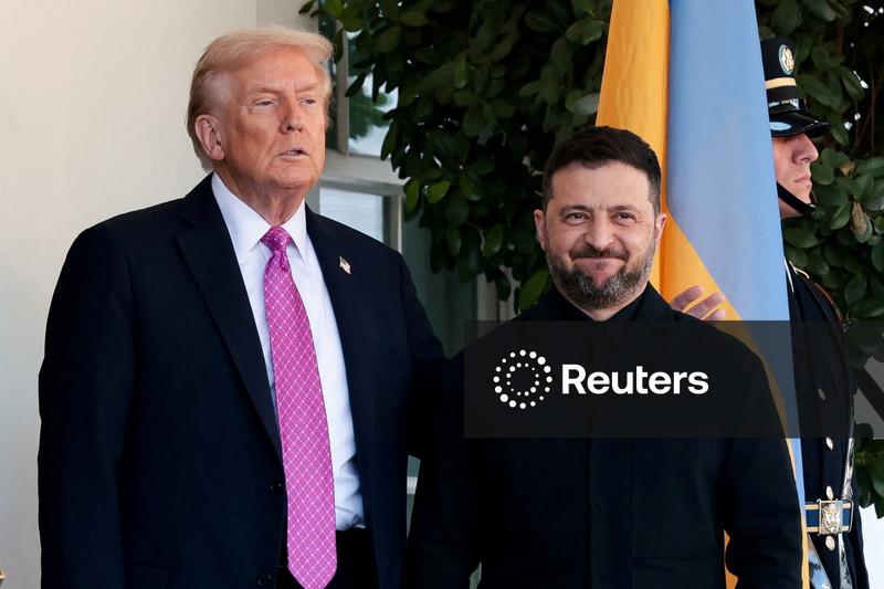 Kiev discute presença de tropas dos EUA com Trump, diz Zelenskiy