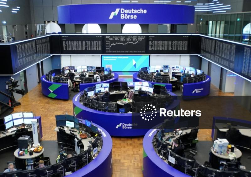 Índices europeus caem com redução de expectativas de corte de juros dos EUA