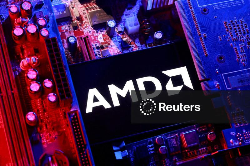 Ações da AMD sobem com investidores animados com metas de crescimento da receita impulsionadas por IA