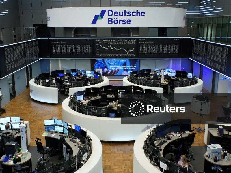 Índice STOXX 600 fecha em recorde com abrandamento de temores com IA e ganhos do UniCredit