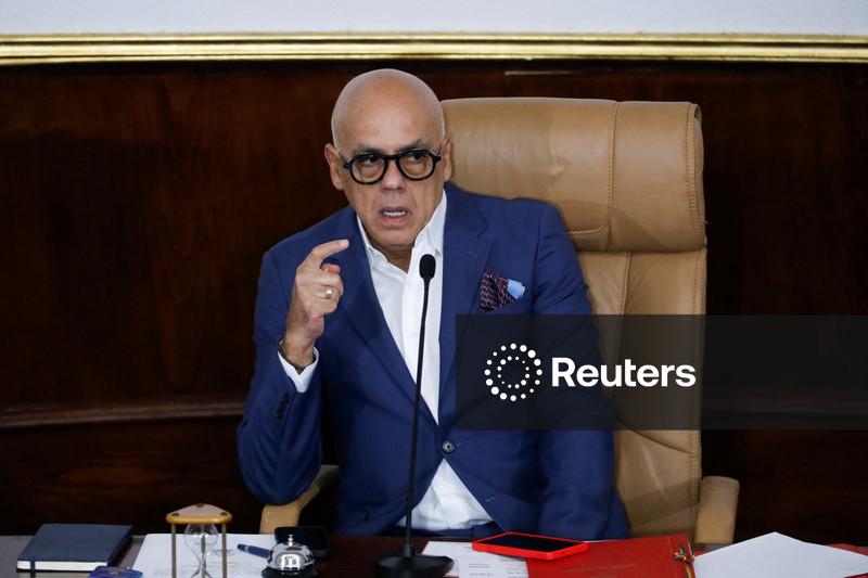 Jorge Rodríguez, presidente da Assembleia Nacional da Venezuela