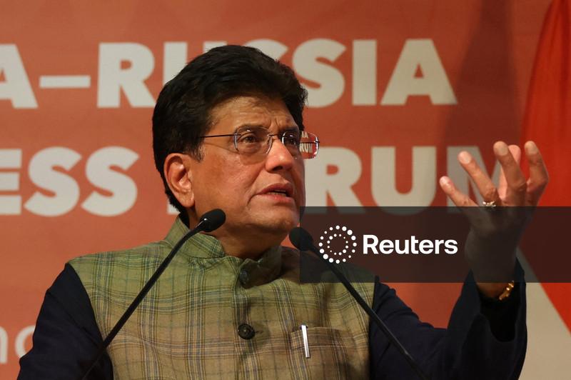 Cerca de 90% a 95% dos produtos agrícolas indianos estão fora do acordo com EUA, diz ministro do Comércio da Índia