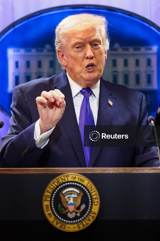 Ao mencionar escolha do chair do Fed, Trump diz que juros deveriam cair substancialmente