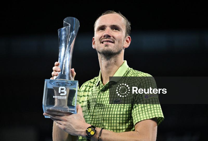 Medvedev bate Nakashima e vence Aberto de Brisbane