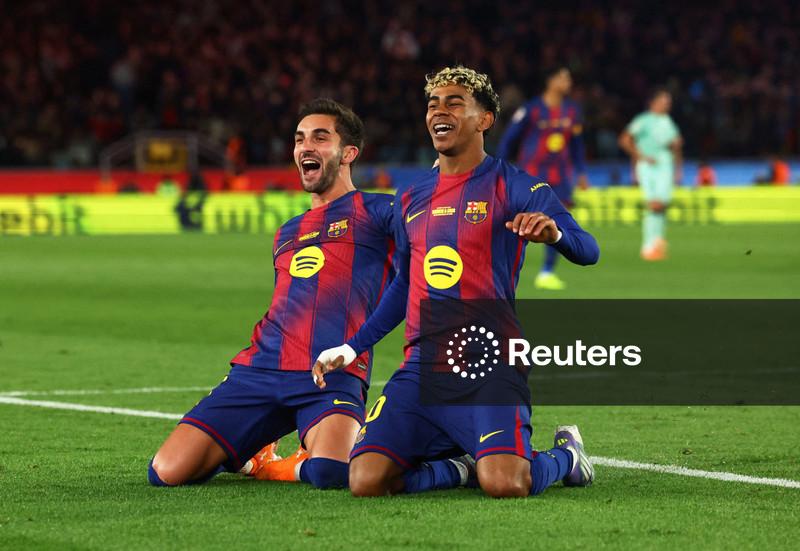 Barcelona marca retorno ao Camp Nou com goleada de 4 x 0 sobre Athletic Bilbao