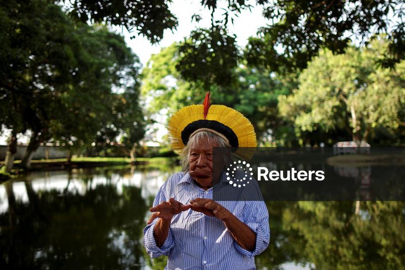 EXCLUSIVO-COP30-Projetos de infraestrutura na Amazônia são uma ameaça à floresta, diz Raoni