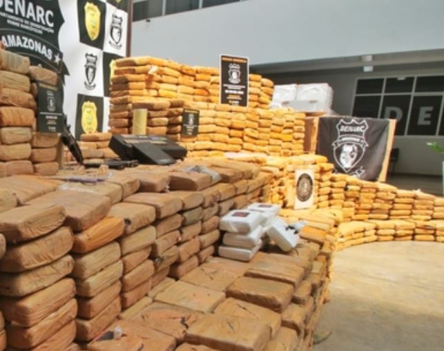 Drogas avaliadas em R$ 4,7 milhões são apreendidas no Amazonas 