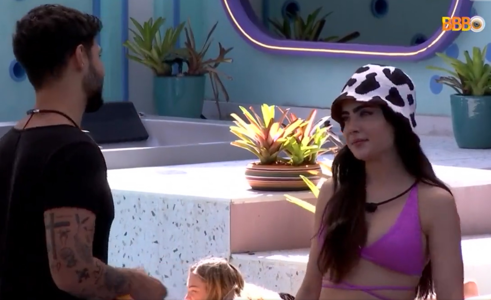 BBB 22: Rodrigo diz a Jade que deu flechada na sister e leva toco
