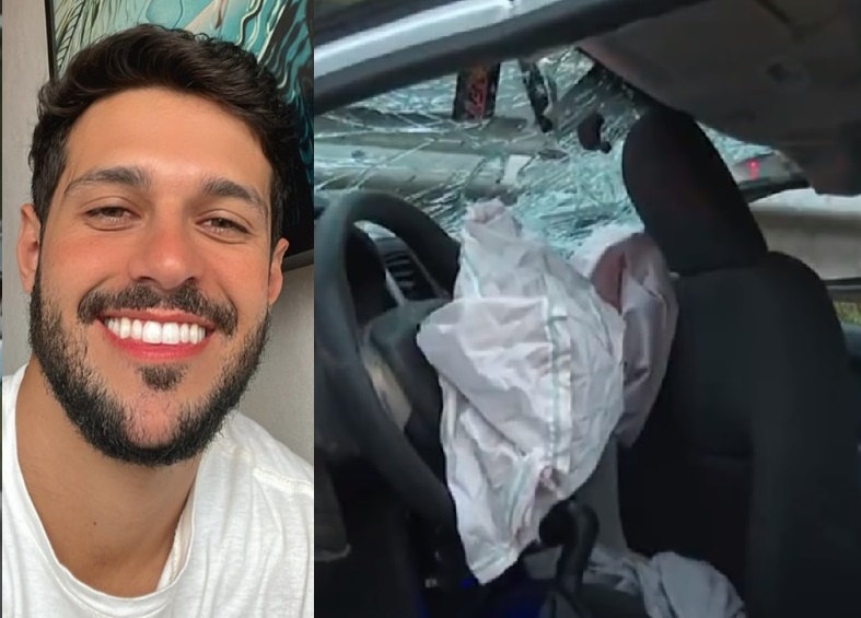 Vídeo mostra acidente de ex-BBB Rodrigo Mussi: ‘teve traumatismo craniano’