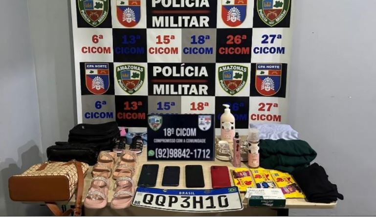 Mulheres são presas após furtarem loja em supermercado no Nova Cidade