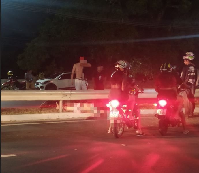 Jovens morrem em acidente de motocicleta na Avenida do Turismo