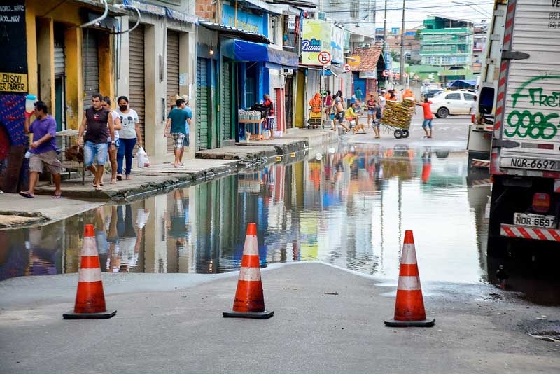 Rua dos Barés é interditada a partir desta quinta-feira no Centro de Manaus