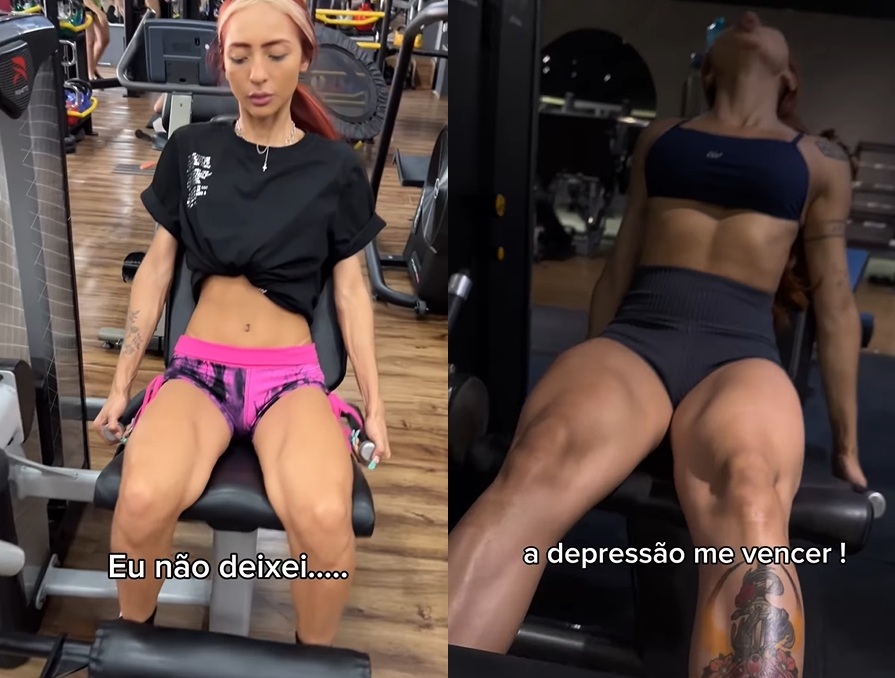 Ruivinha de Marte mira fisiculturismo após ganhar 14 kg