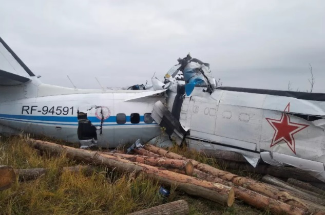 Dezesseis paraquedistas morrem em queda de avião na Rússia