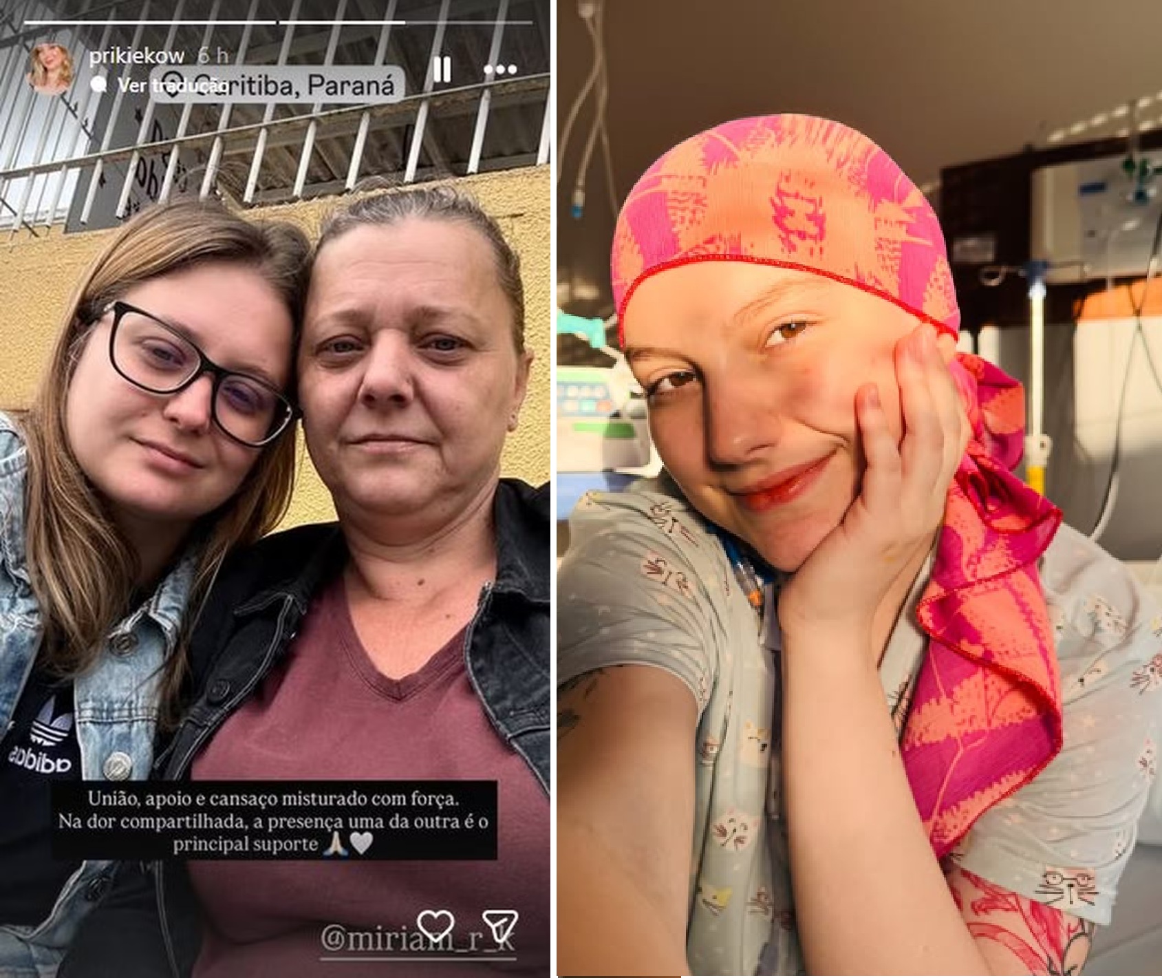 Irmã de Isabel Veloso fala sobre força da família em meio à internação 