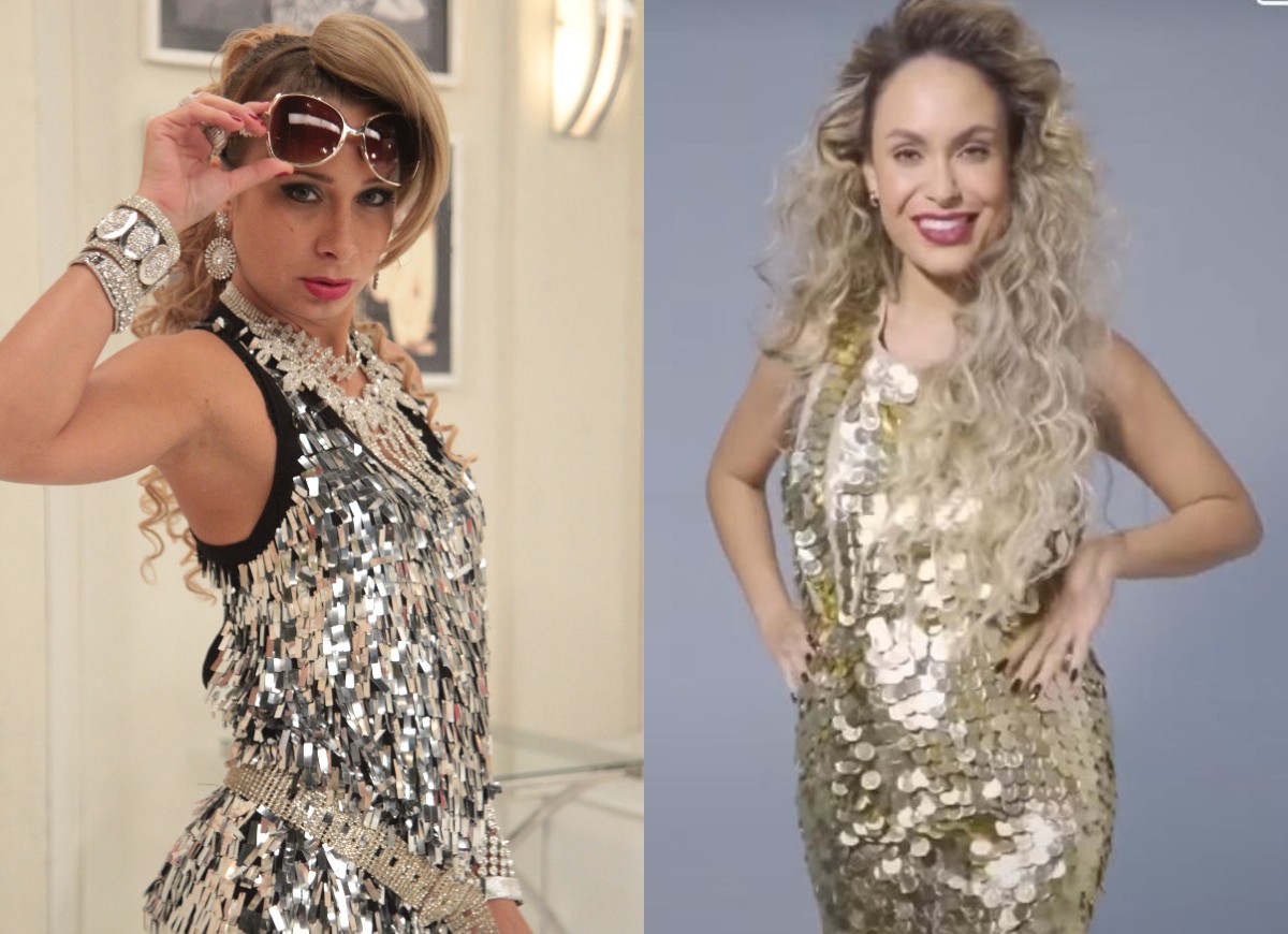 Ex-BBB Sarah posa produzida e é comparada a Lady Katy, do Zorra