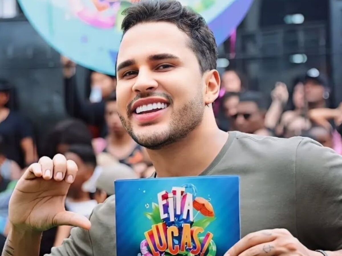 Lucas Guimarães grava quadro do programa 'Eita Lucas' em Manaus em dezembro