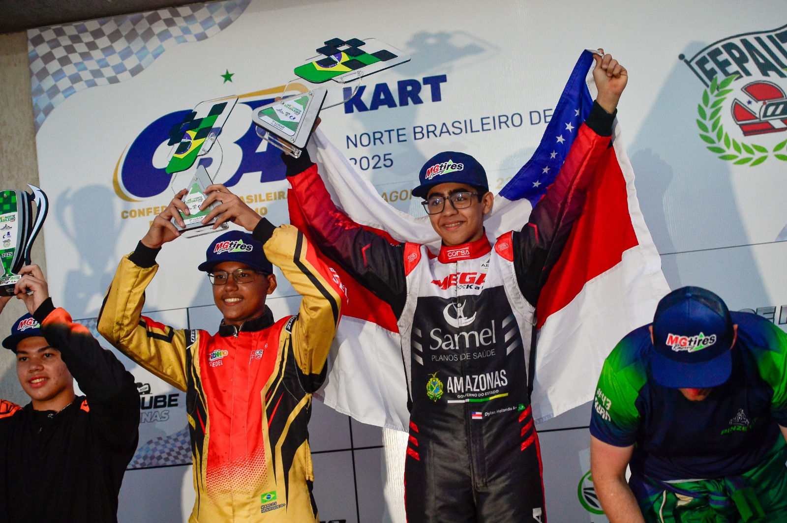 Promessa amazonense conquista título do Norte Brasileiro de Kart