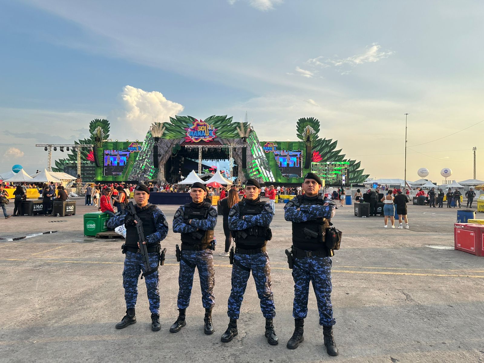 Guarda Municipal consegue evitar invasão ao palco Malcher no Sou Manaus