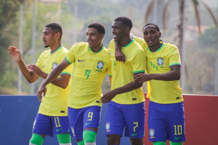 Amistoso: Seleção brasileira Sub-17 vence Canadá em Sorocaba