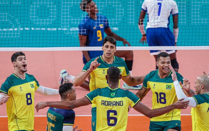Brasil vence o México no vôlei e decidirá vaga na semi com Cuba