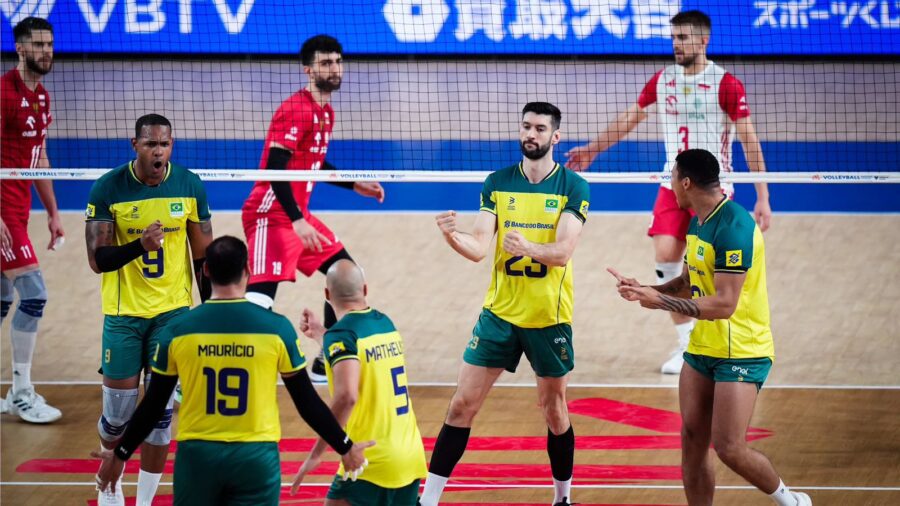 Brasil pega hoje a Alemanha em amistoso de vôlei masculino