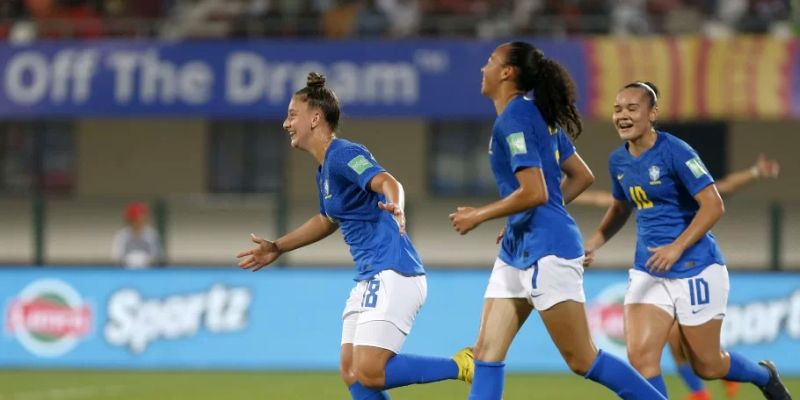 Seleção Feminina Sub-17 goleia Índia e avança às quartas do Mundial