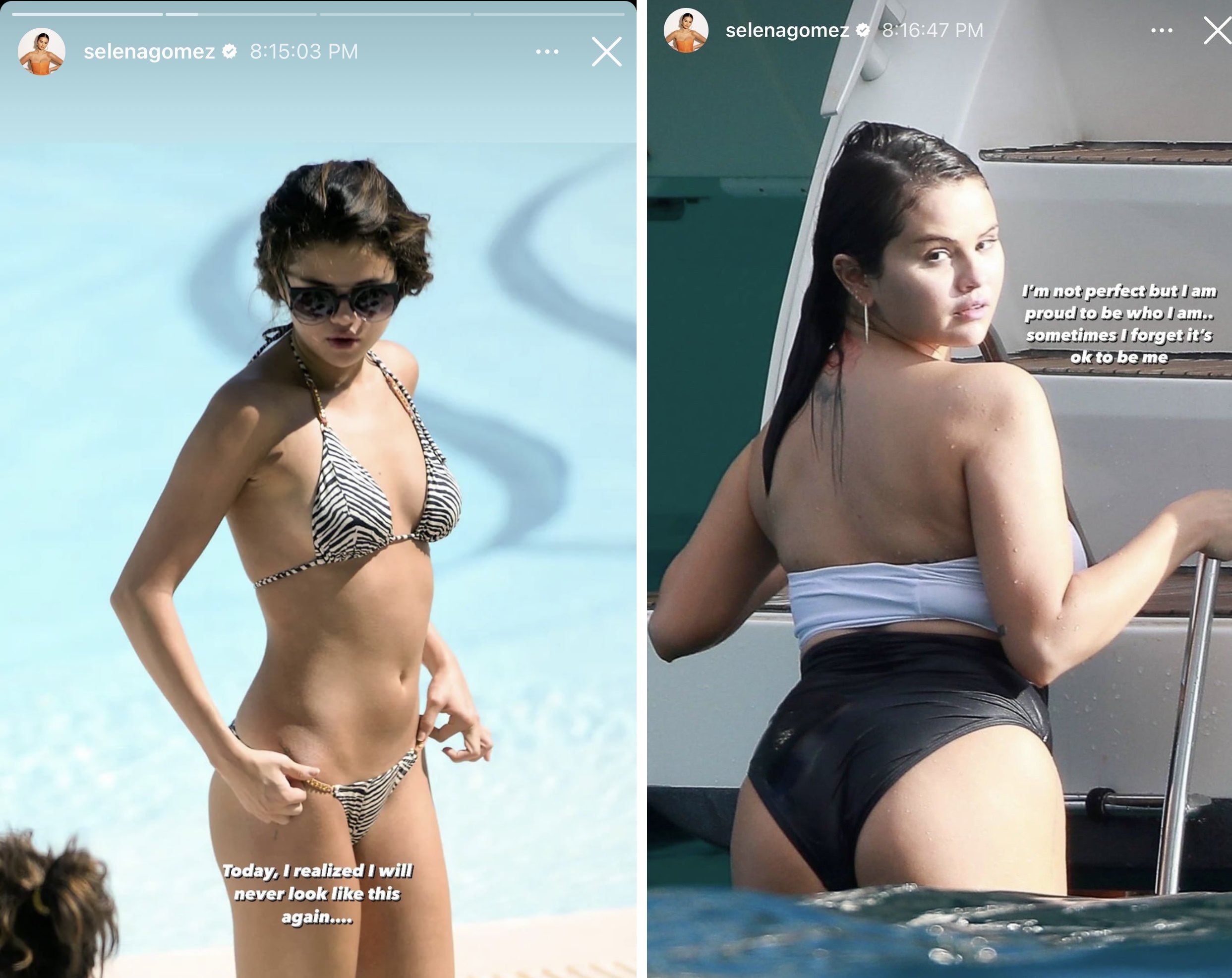 Selena Gomez desabafa sobre mudanças: 'nunca mais terei o corpo assim'
