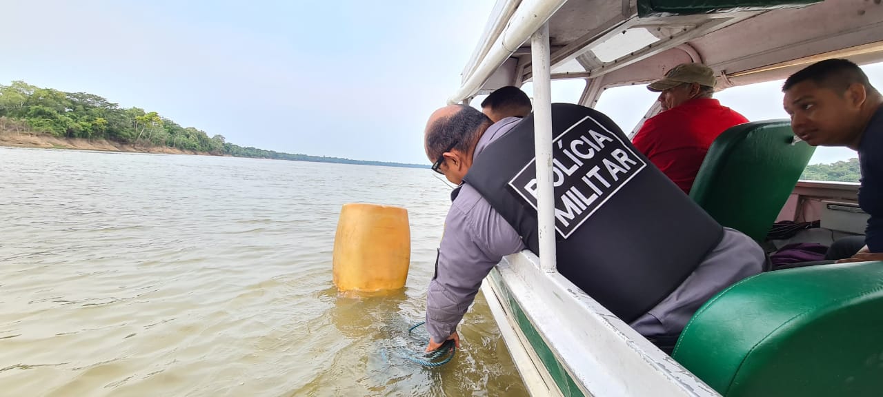 Polícia apreende 48 toras de madeira ilegal no Amazonas