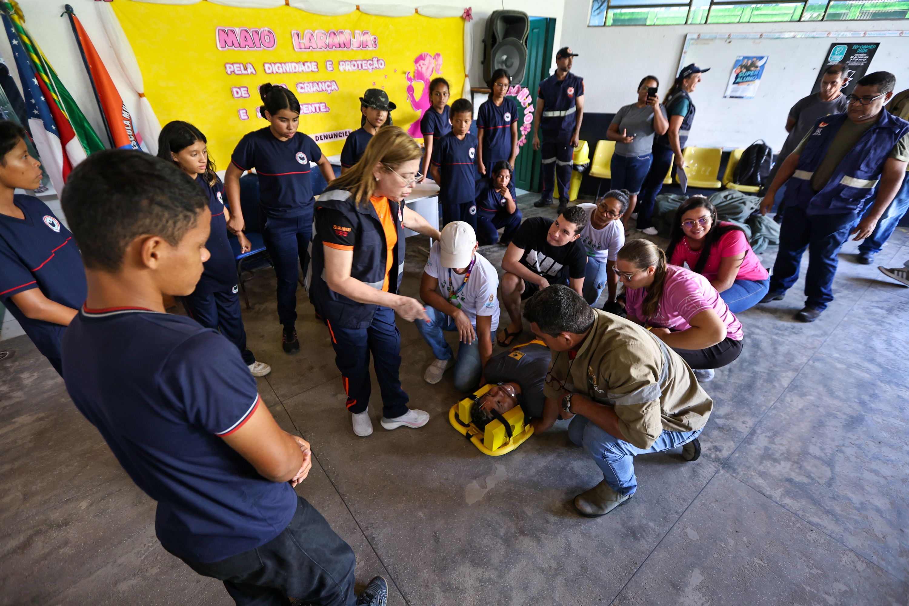 Samu ensina como prestar ajuda rápida em casos de acidentes e emergências