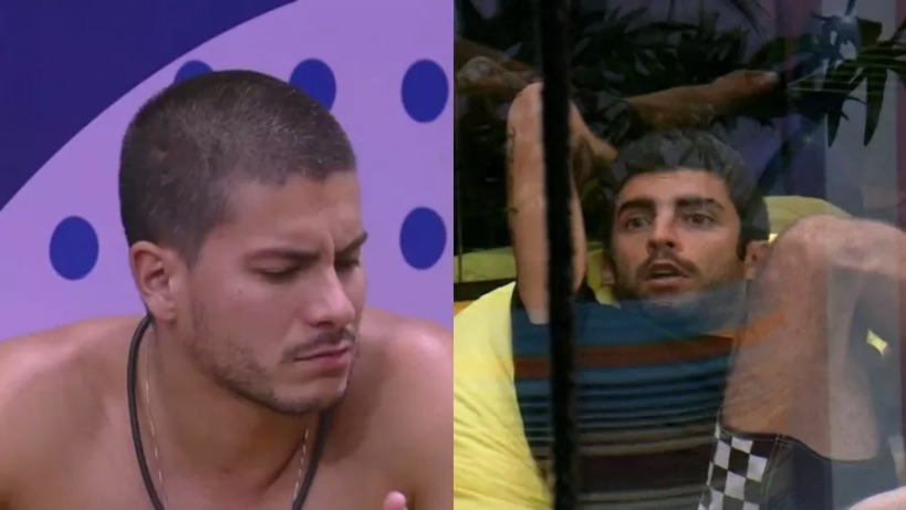 Arthur e Scooby discutem sobre votos no BBB22