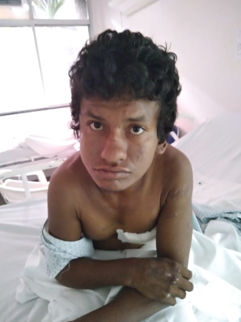 Hospital procura família de paciente vítima de agressão em Manaus