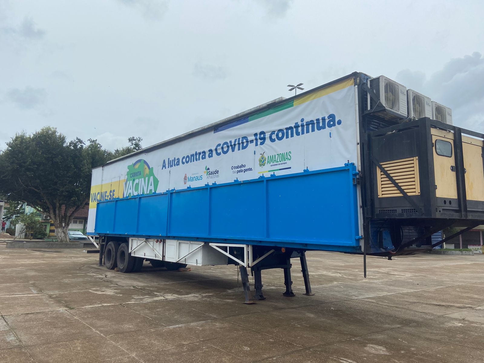 Carreta Vacina Amazonas atende o Iranduba nesta semana