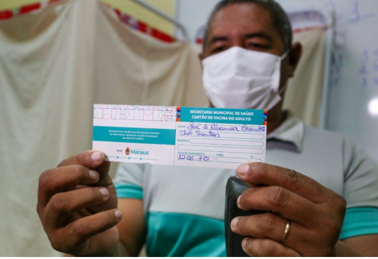 Servidores da Casa Civil em Manaus terão que apresentar carteira de vacinação