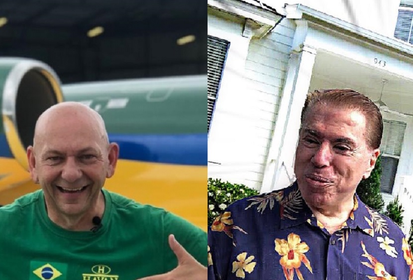 Luciano Hang mandou jatinho para Silvio Santos quando pandemia explodiu