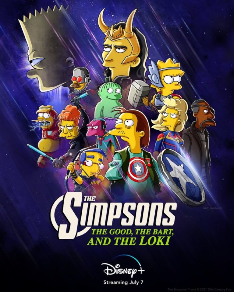 Os Simpsons vai ganhar crossover com personagens da Marvel