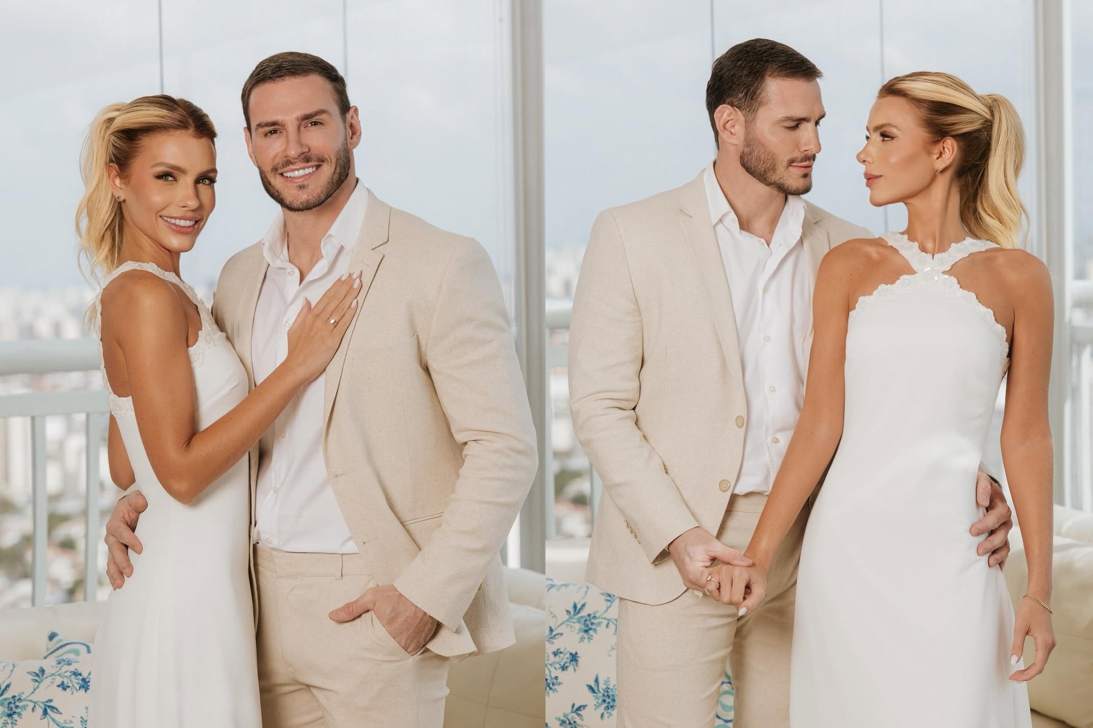 Ex-bbb Gustavo Cowboy se casa com modelo em SP; fotos