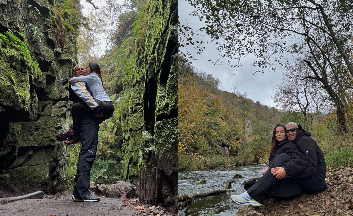 Anitta curte momento na natureza com namorado, ex-Flamengo: 'offline'