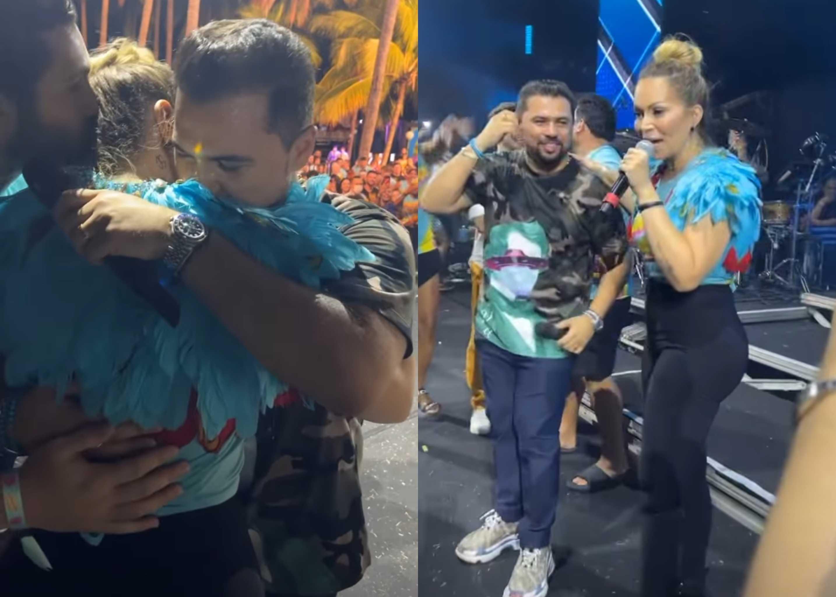 Solange e Xand Avião fazem as pazes em reencontro emocionante; Vídeo