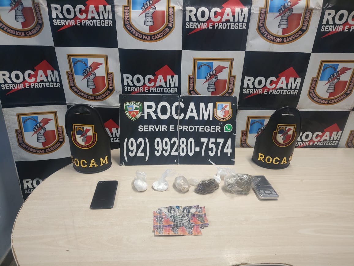 Traficante é preso com R$ 11 mil em drogas em Rio Preto da Eva