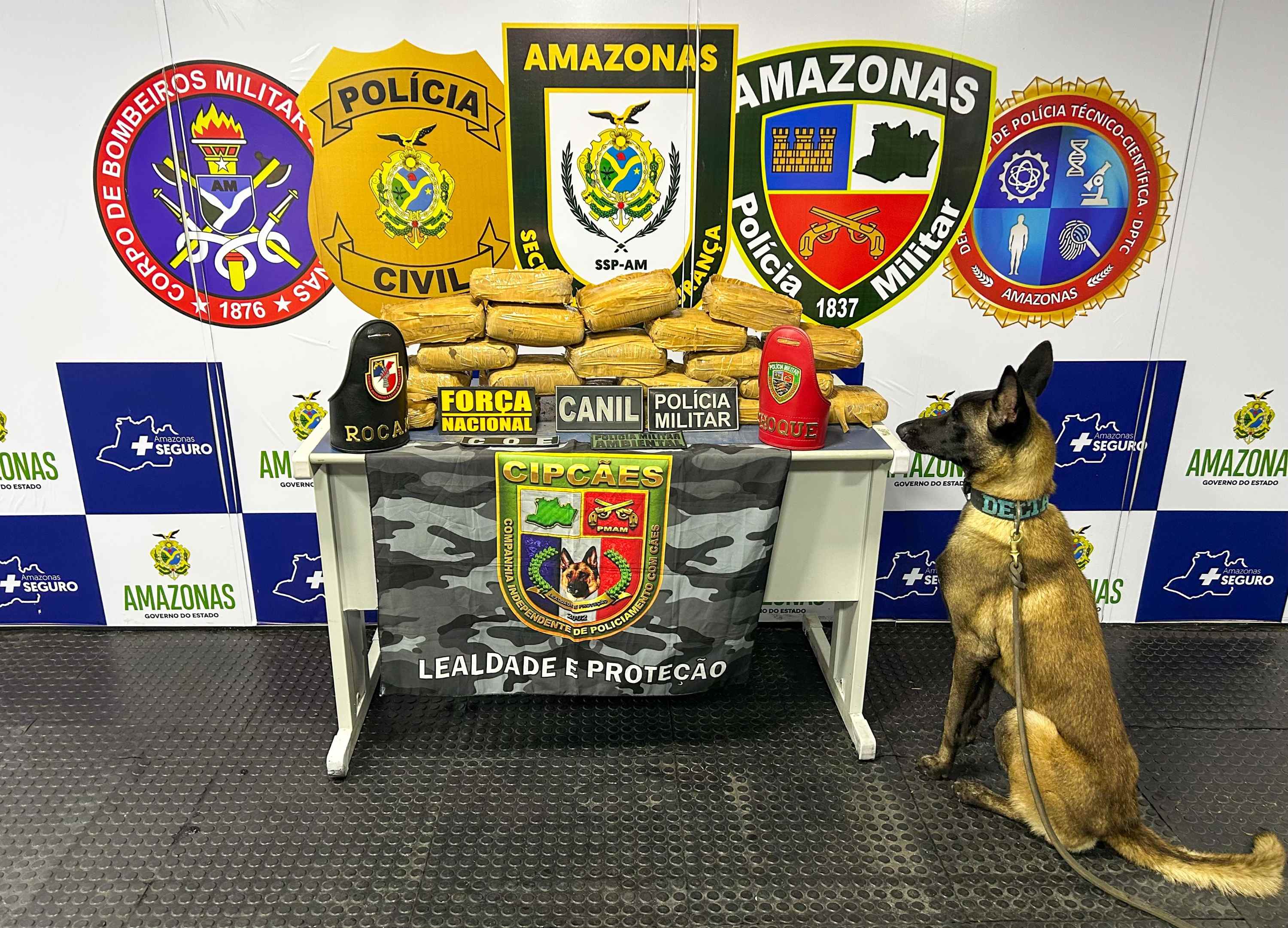 Mulher é presa pela tentando transportar 23 kg de drogas para Manaus