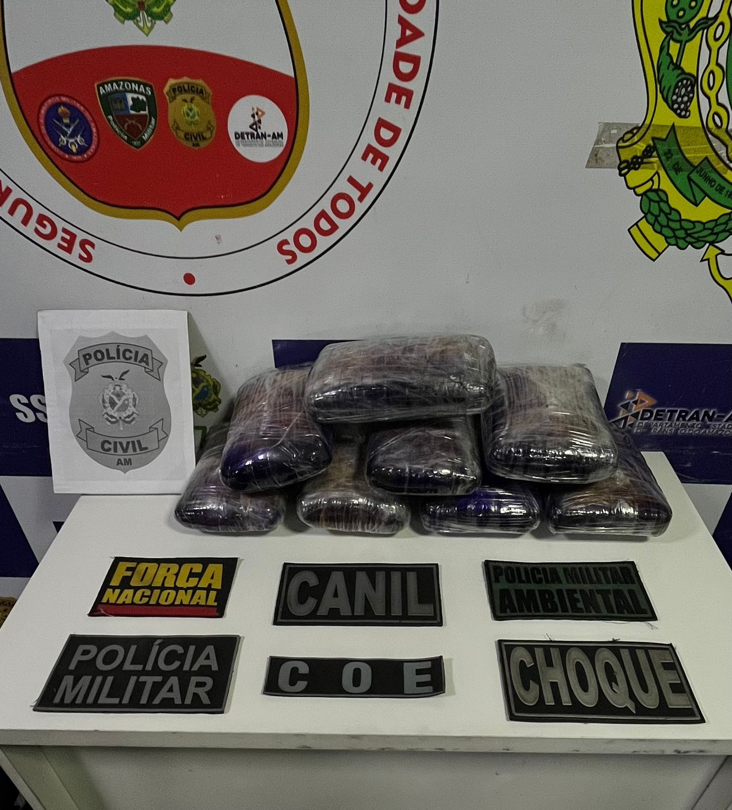 Passageiro é preso com drogas avaliadas em R$ 160 mil em barco no Amazonas