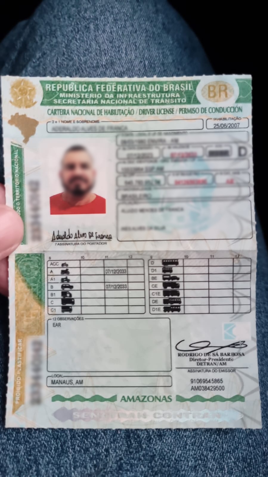 Narcotraficante 'Alex Colombiano' é preso com CNH falsa na Cidade Nova