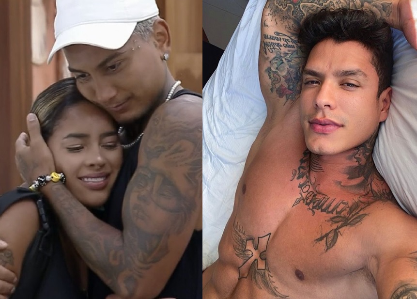 Após divórcio de Mirella, noivo de Sthe Matos evita comentar sobre peoa