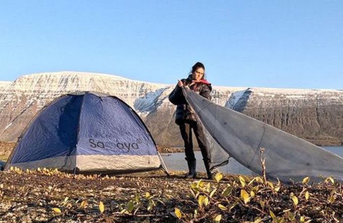 Tamara Klink se torna a primeira brasileira a cruzar o Círculo Polar Ártico