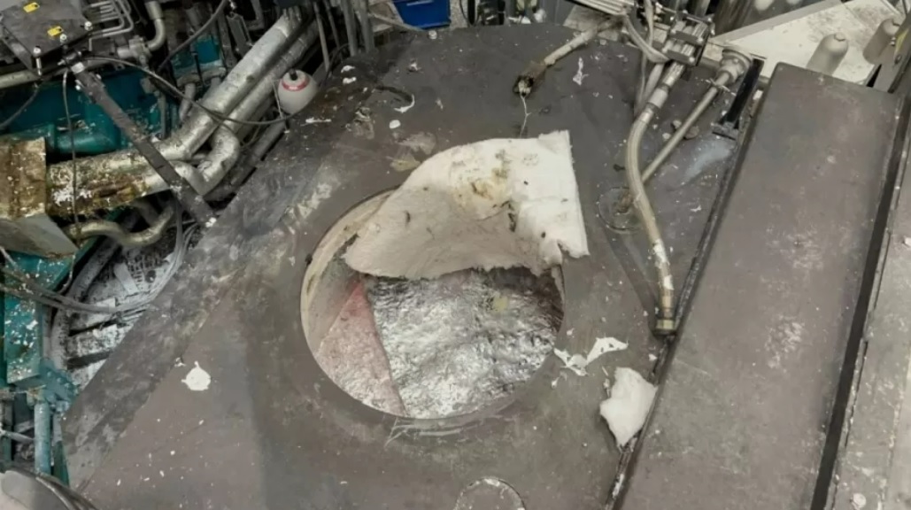 Trabalhador cai em tanque de alumínio derretido a 720ºC e sobrevive
