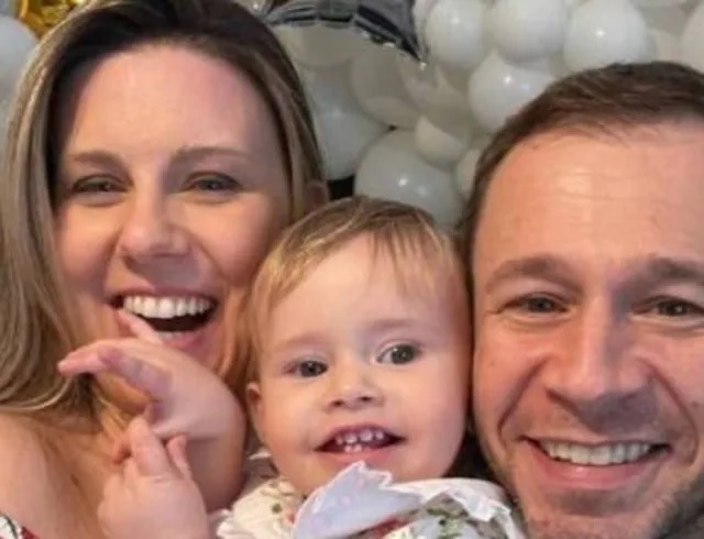 ‘Nossa menina é muito forte’, diz Daiana Garbin sobre filha após quimioterapia