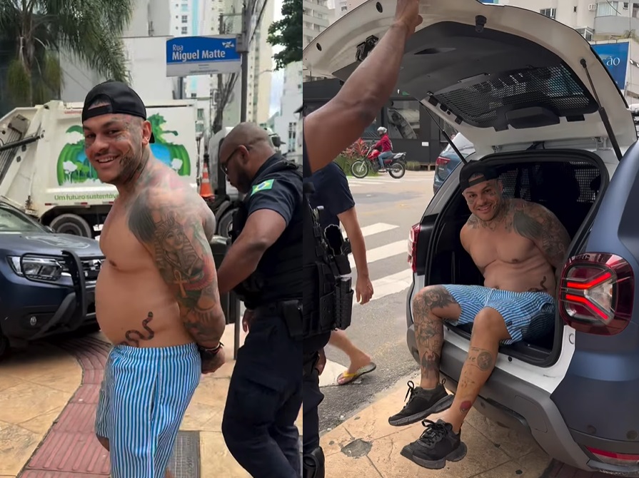 Influenciador Toguro é detido por desacato 