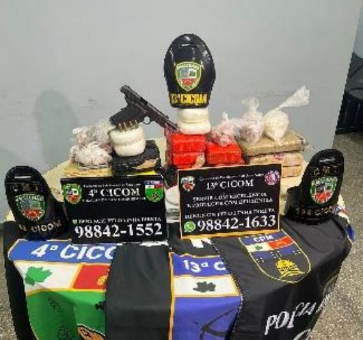 Traficante é preso no Redenção após ameaçar moradores com arma